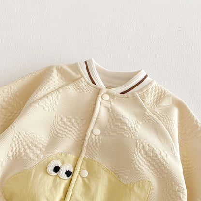 【BABY&KID】韓国風おさかな柄スタジャンSK103504