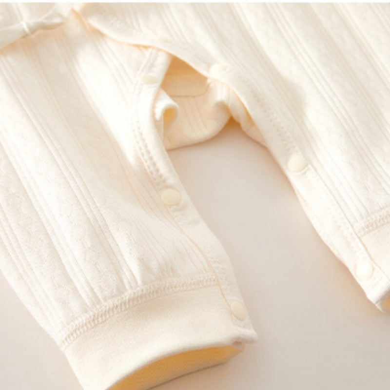 【BABY】北欧風くまワッペンカバーオールSK102606