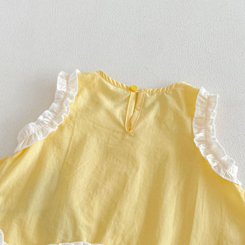 【BABY&KID】夏新作小花デイジードール、サロペットSK106101