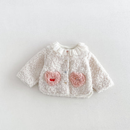 【BABY&KID】ハートポケットジャケット、フレアパンツSK108117