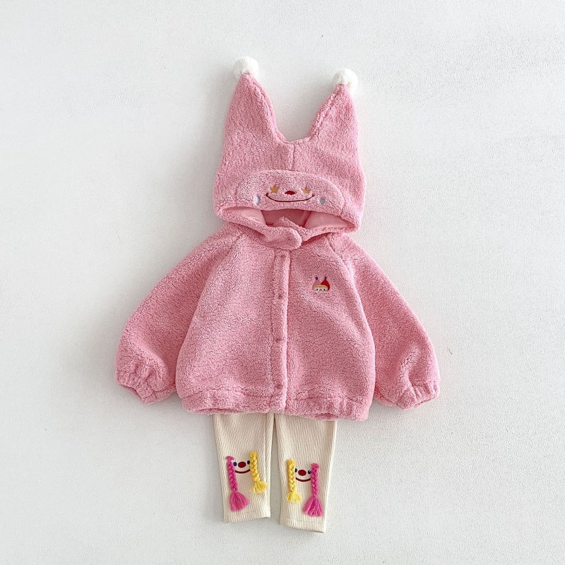 【BABY&KID】カートゥーン刺繍ジャケット、レギンスSK108120