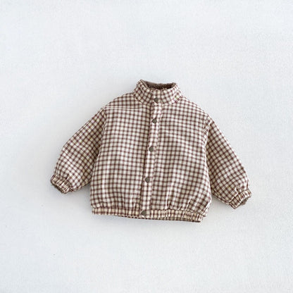 【BABY&KID】冬新作リバーシブル厚手ジャケット、折り返しパンツSK107715