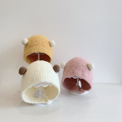 【HAT】ダブルポンポンニット帽子SK101623