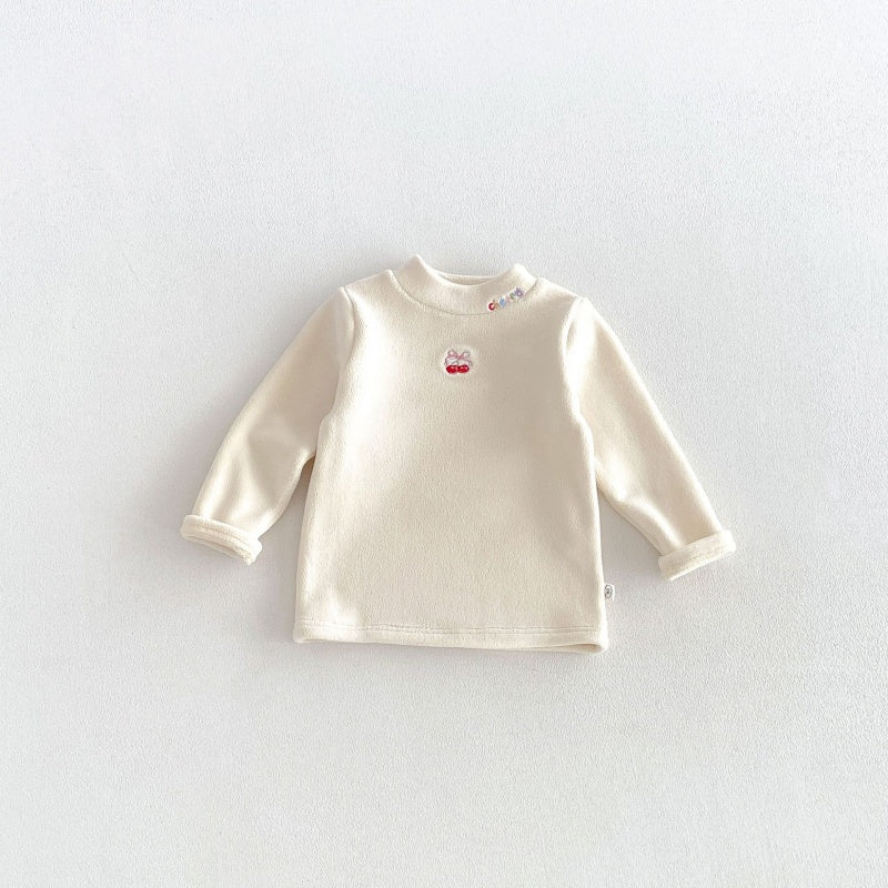 【BABY&KID】刺繍さくらんぼトップスSK108104