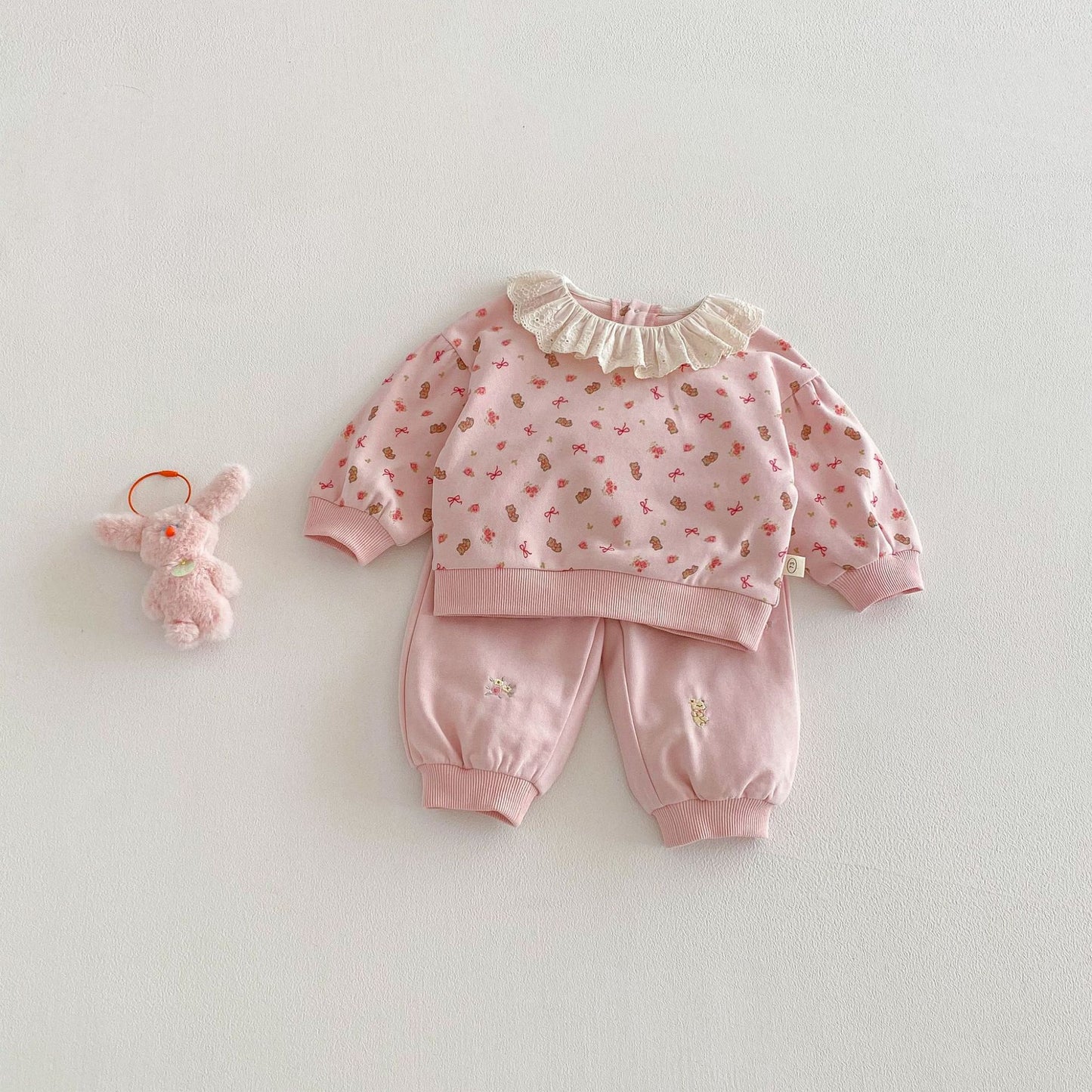 【BABY&KID】総柄ベアプリントプルオーバーSK103519