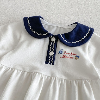 【BABY&KID】夏新作丸襟カートゥーンワンピースSK105524