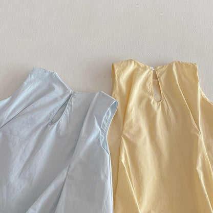 【BABY】夏新作蝶結びノースリーブワンピースSK104515