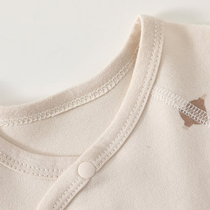 【BABY】北欧風アニマル柄カバーオールSK102602