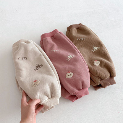 【BABY&KID】冬新作らくがき風あったかパンツSK103027