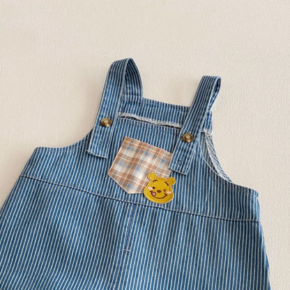 【BABY&KID】カートゥーンストライプサロペットSK104318