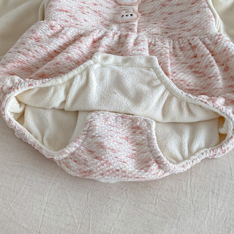 【BABY】冬新作うさぎあったかカバーオールSK103003