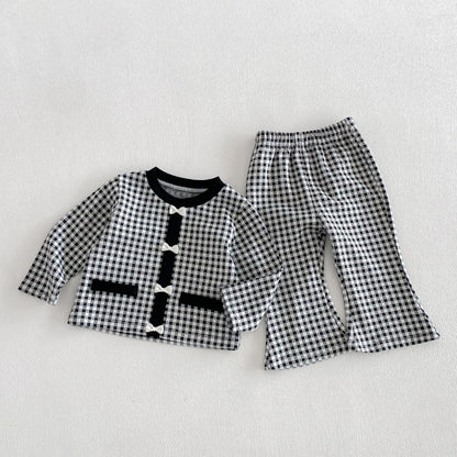 【BABY&KID】レトロチェックセットアップSK106615