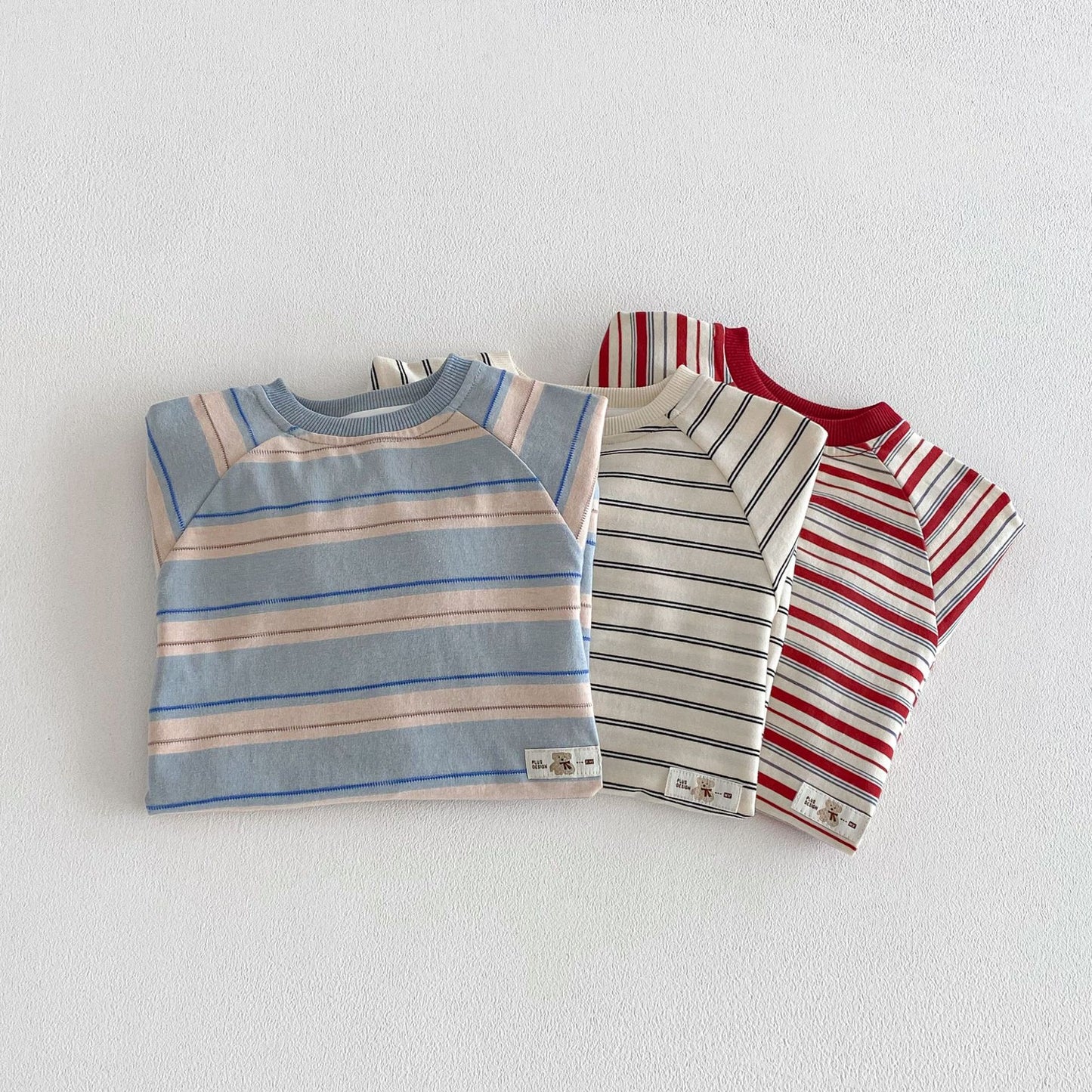 【BABY&KID】ボーダーカバーオールSK103523