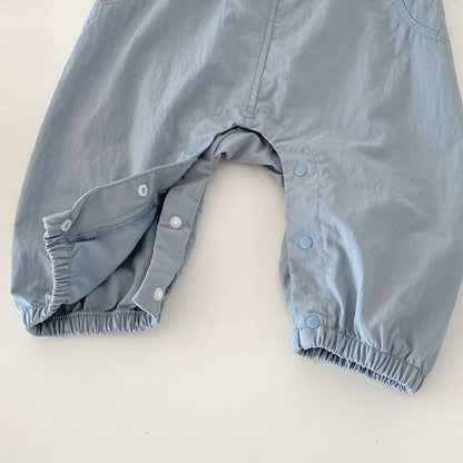 【BABY】いぬチェックシャツ&いぬサロペットパンツSK100427