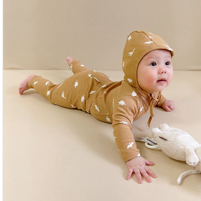 【BABY】北欧風カートゥーンプリントロンパース、レギンスSK101324