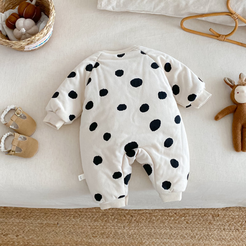 【BABY】ベアキルティングドットカバーオールSK102921