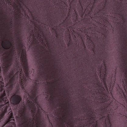 【BABY】北欧風フリルジャカードニットカバーオールSK102617