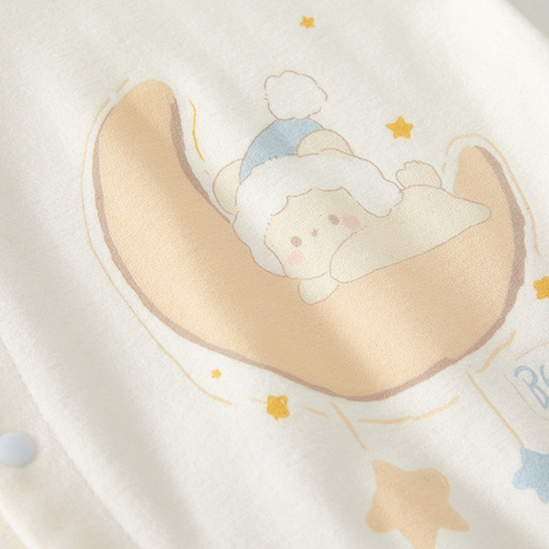 【BABY】北欧風お月さまくまカバーオールSK104409