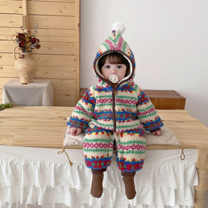 【BABY】冬新作レトロあったかカバーオールSK103210