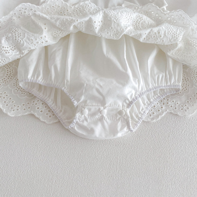 【BABY】プリンセスフリルロンパースワンピSK103609