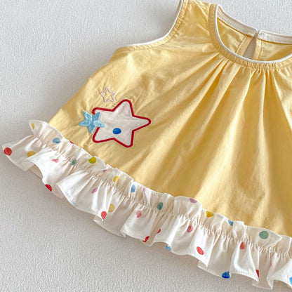 【BABY&KID】夏新作さくらんぼ、星柄セットアップSK105905