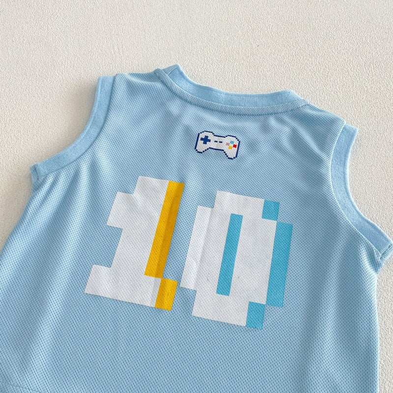 【BABY&KID】夏新作カートゥーンプリントセットアップSK105907