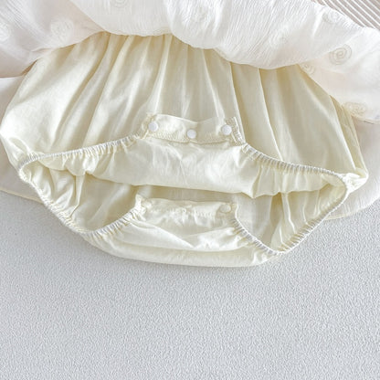 【BABY】フラワーチュールロンパースSK106903