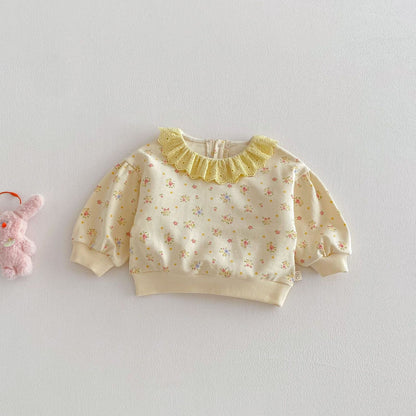 【BABY&KID】総柄ベアプリントプルオーバーSK103519