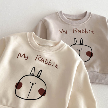 【BABY&KID】MY RABBIT可愛いセットアップSK032804