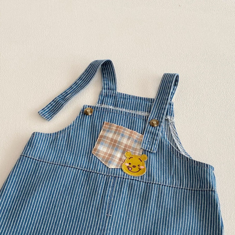 【BABY&KID】カートゥーンストライプサロペットSK104318