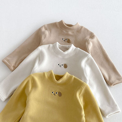 【BABY&KID】冬新作刺繍フリーストップスSK108506