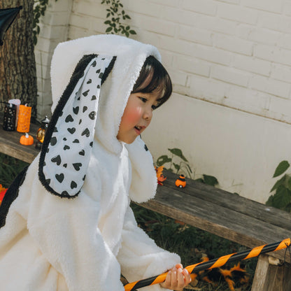 【BABY】うさぎデザインもこもこカバーオールSK102814