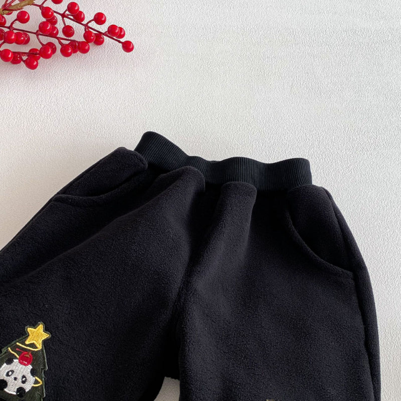 【BABY&KID】冬新作クリスマスツリーあったかパンツSK103019