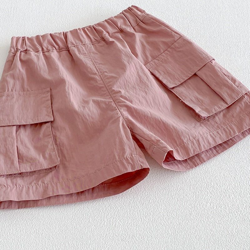 【BABY】夏新作ワークテイストセットアップSK104516