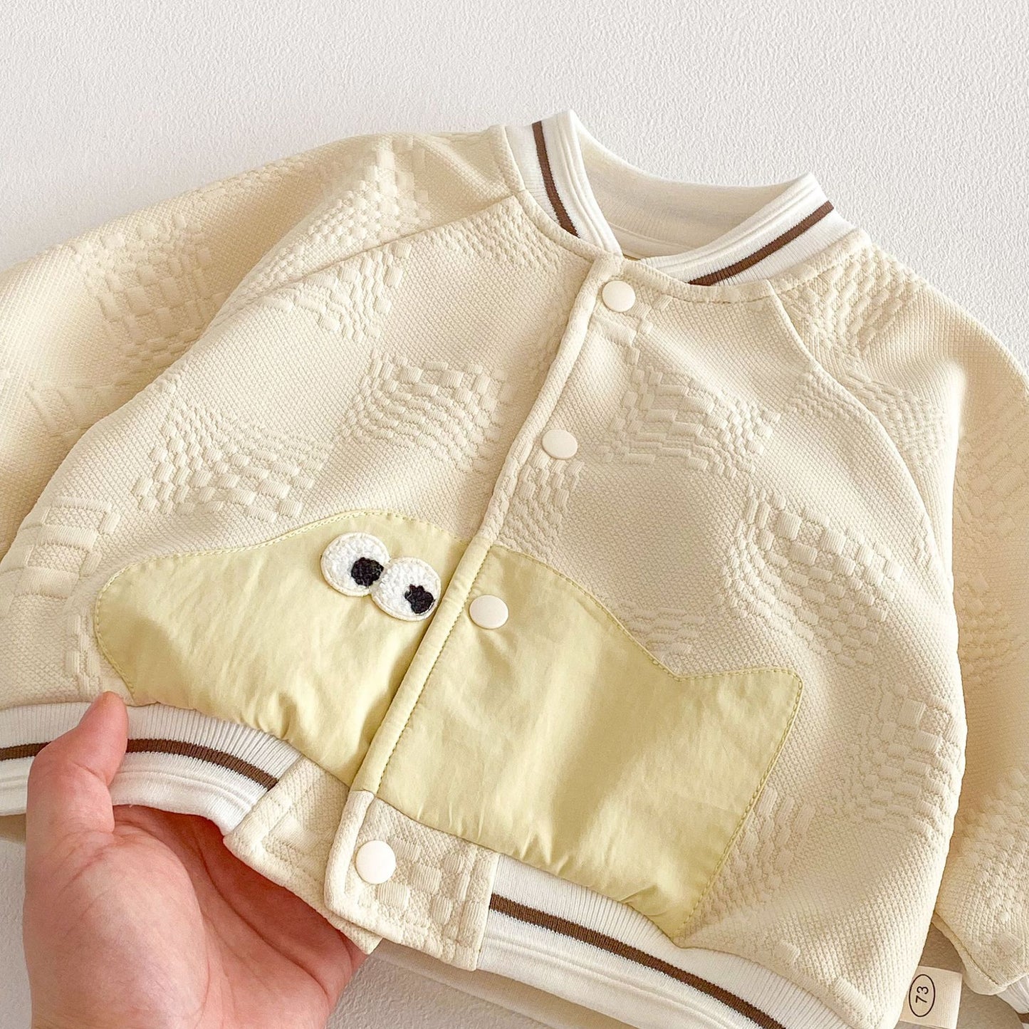 【BABY&KID】韓国風おさかな柄スタジャンSK103504