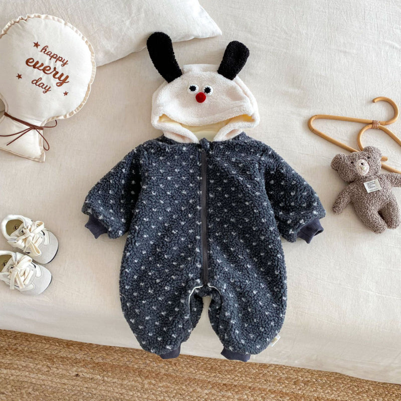 【BABY】シープボアフードカバーオールSK102911