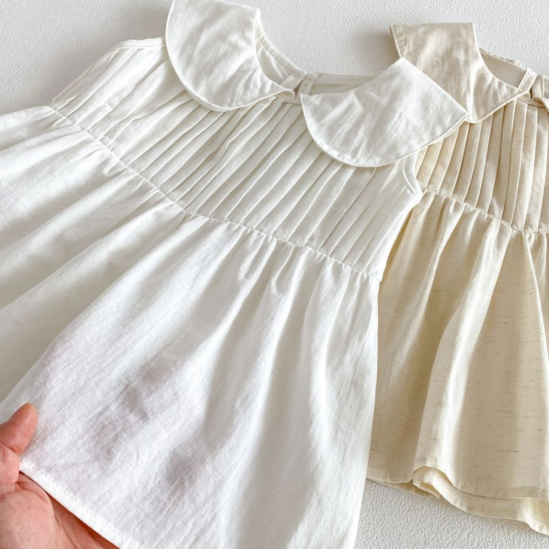 【BABY&KID】夏新作コットンノースリーブワンピースSK105020
