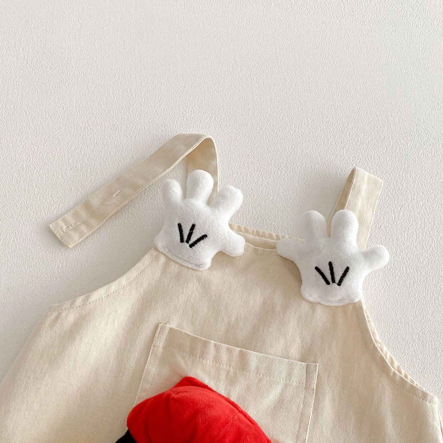 【BABY&KID】立体ドールカートゥーンサロペットパンツSK103520