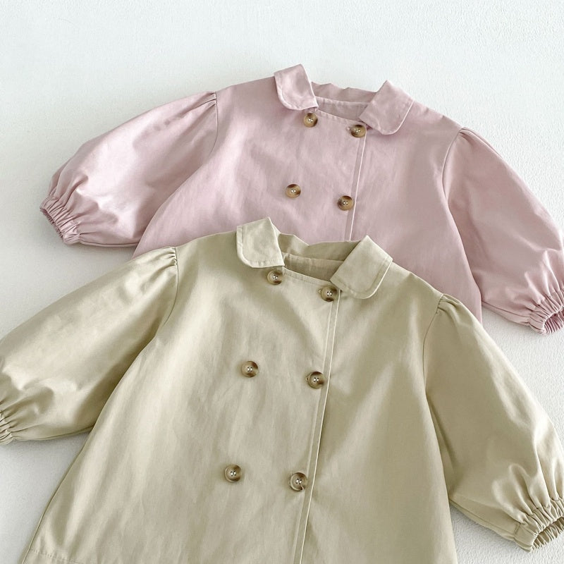 【BABY&KID】フリルダブルボタンジャケットSK106609