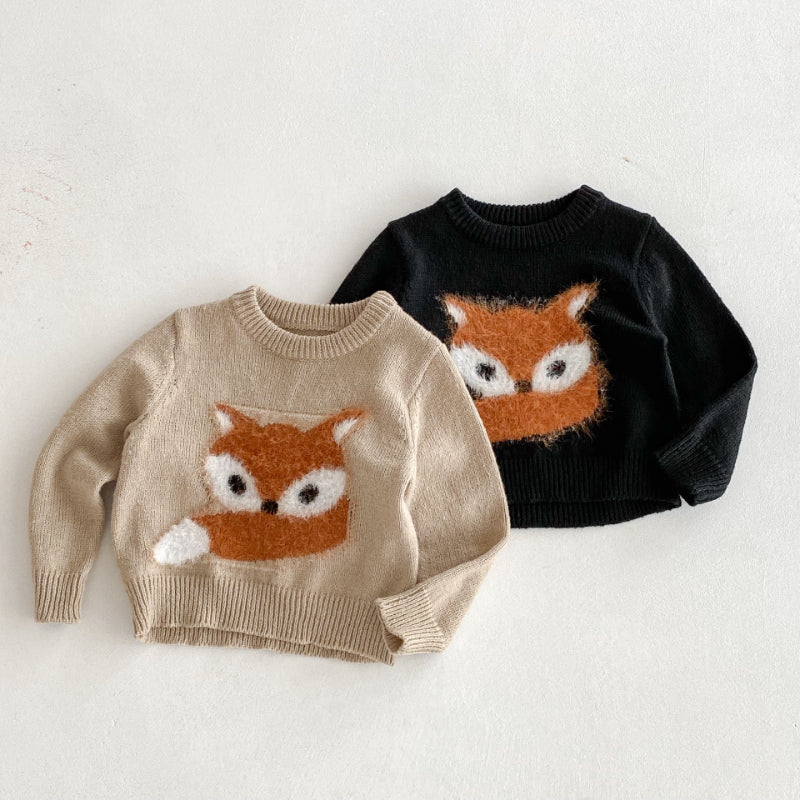 【BABY&KID】キツネ柄ニットセーターSK092921