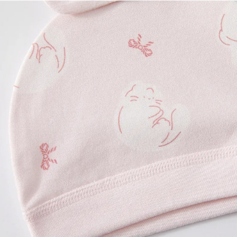 [BABY] Winter New Cartoon Quilted Short Underwear & Hat SK108201