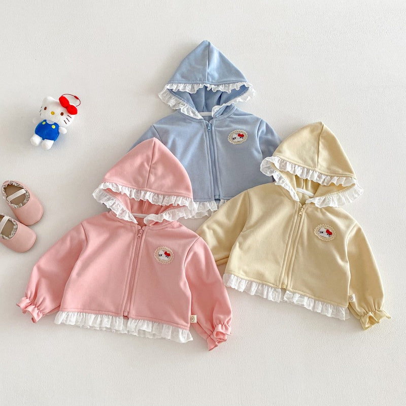 【BABY&KID】フード付きレースセットアップSK104314