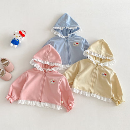 【BABY&KID】フード付きレースセットアップSK104314