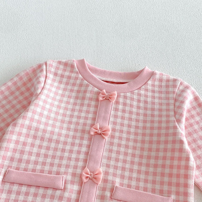 【BABY&KID】レトロチェックセットアップSK106615