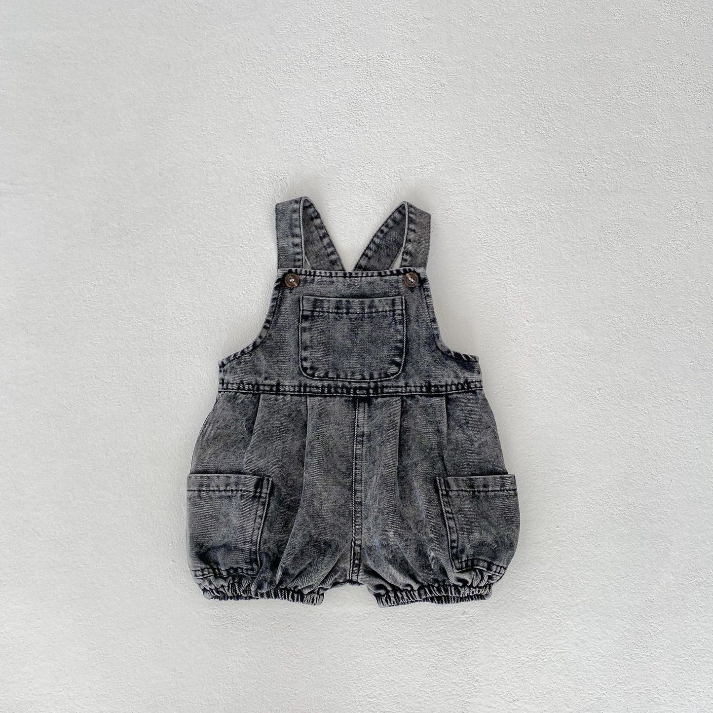 【BABY】夏新作　レトロデニムサロペット、ＴシャツSK081312