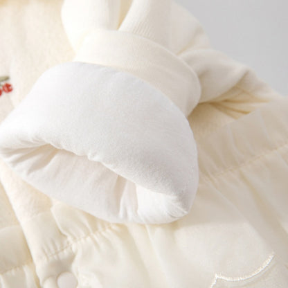 【BABY】Winter New Collection Round Collar Quilted Coverall SK108211