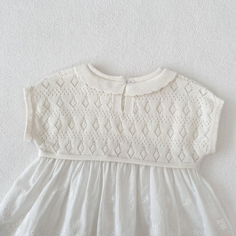 【BABY&KID】夏新作 ノースリーブニットトップスSK080107