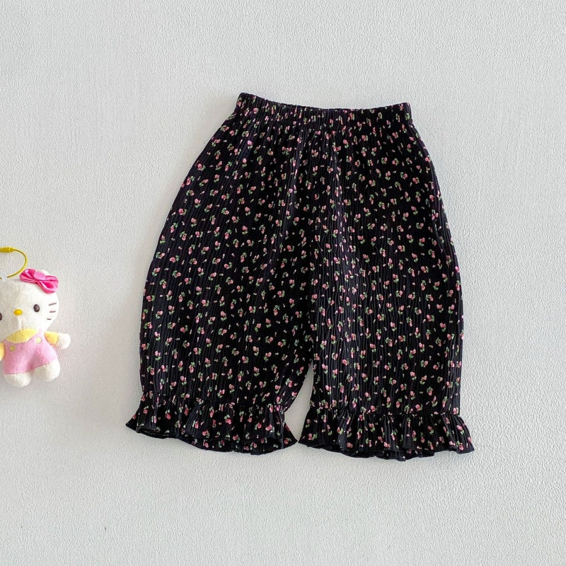 【BABY&KID】夏新作 小花柄総柄パンツSK105214