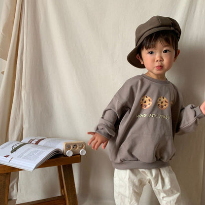 【BABY&KID】ビスケット長袖スウェットSK100744