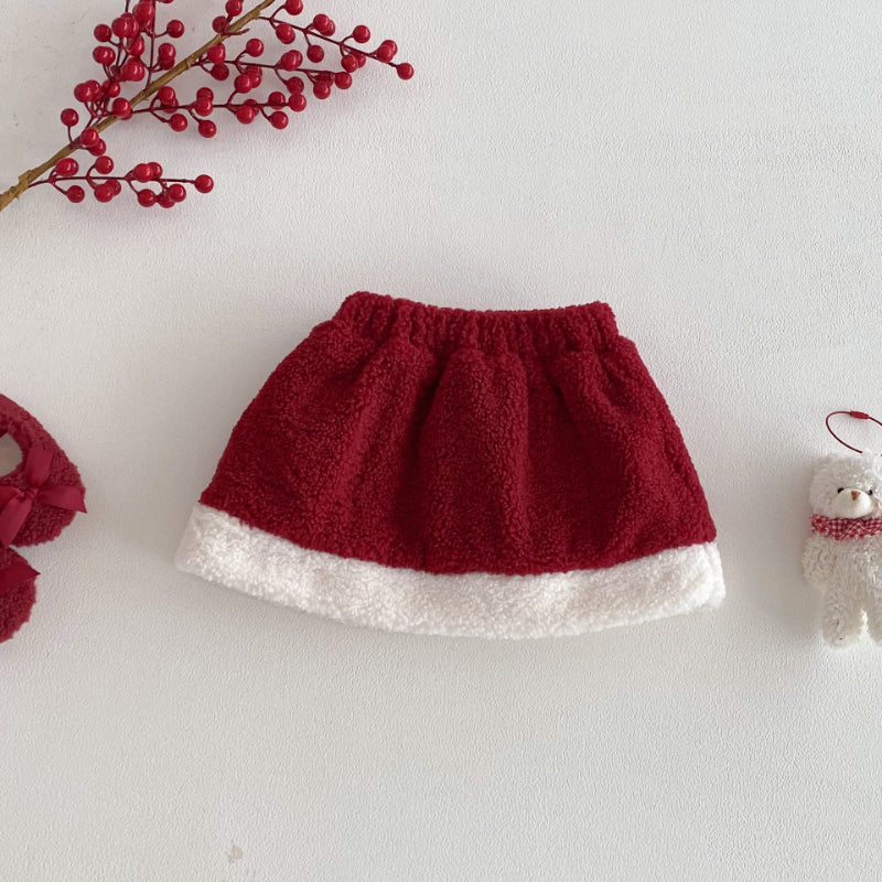 【BABY&KID】冬新作蝶結びカラーコート＆スカートSK103020